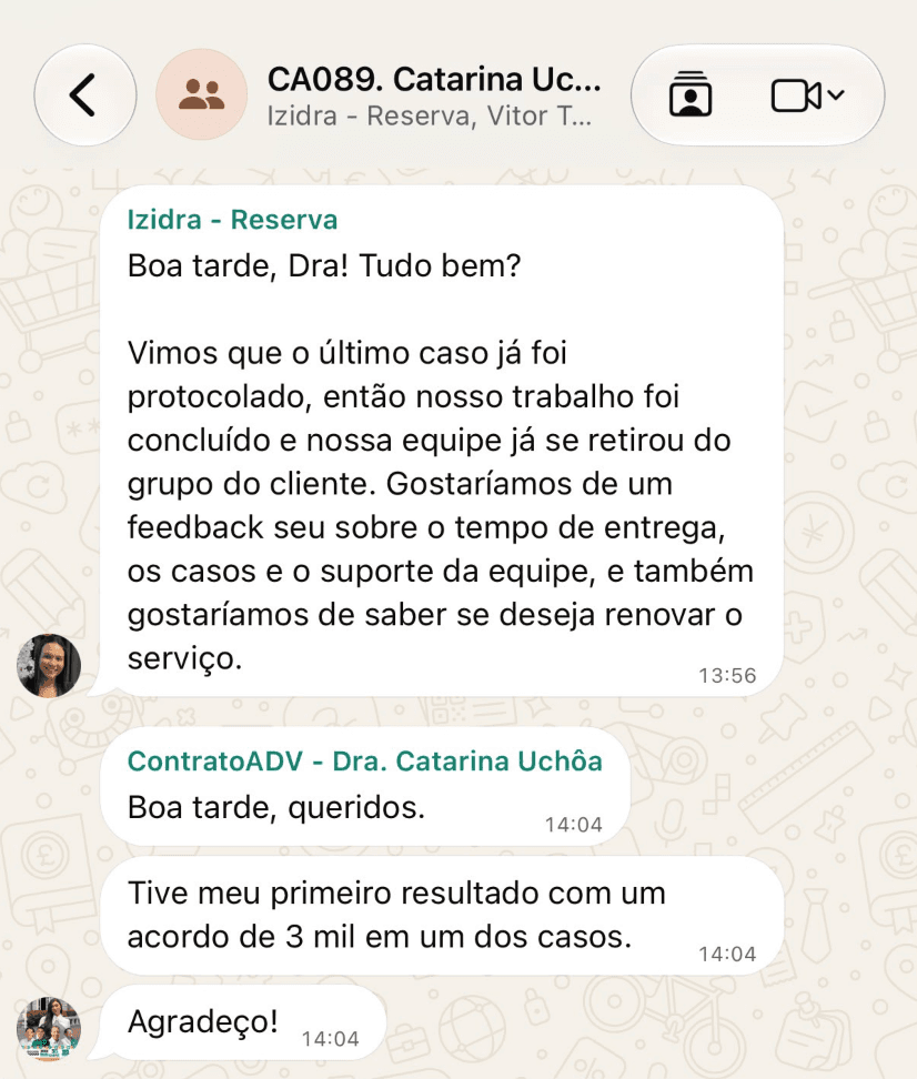Depoimento de Dra. Catarina Uchôa