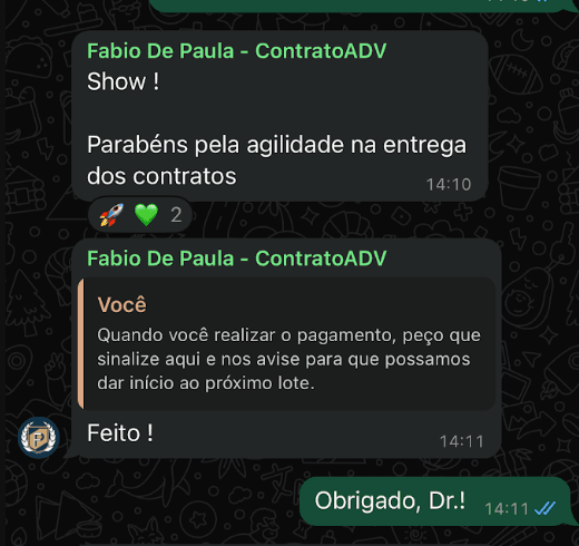 Depoimento de Dr. Fabio De Paula