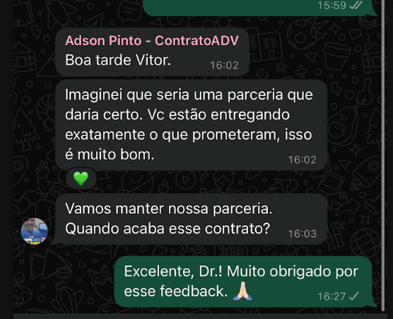 Depoimento de Dr. Adson Pinto